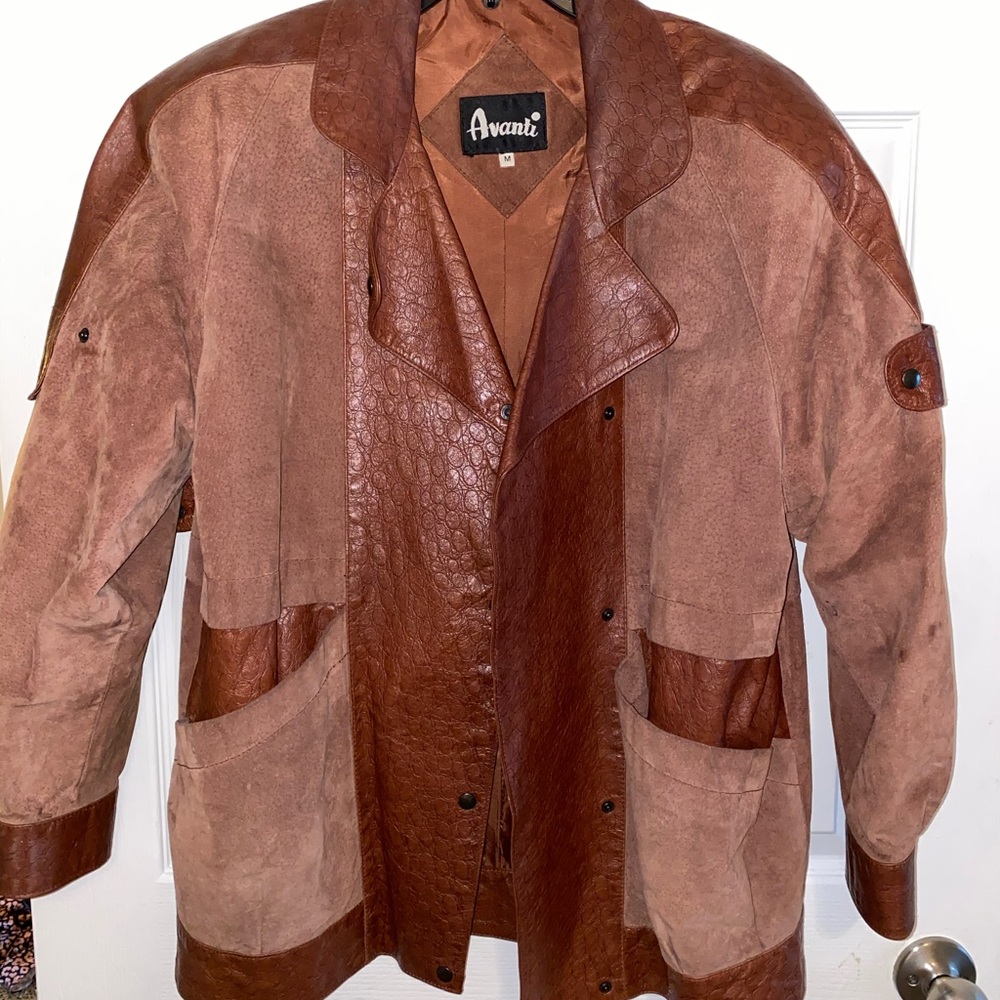 Vintage leather jacket
